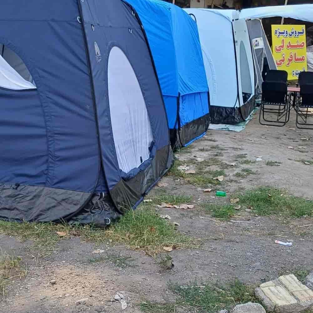چادر مسافرتی گلکسی دوپوش سایبان دار و ضدآب