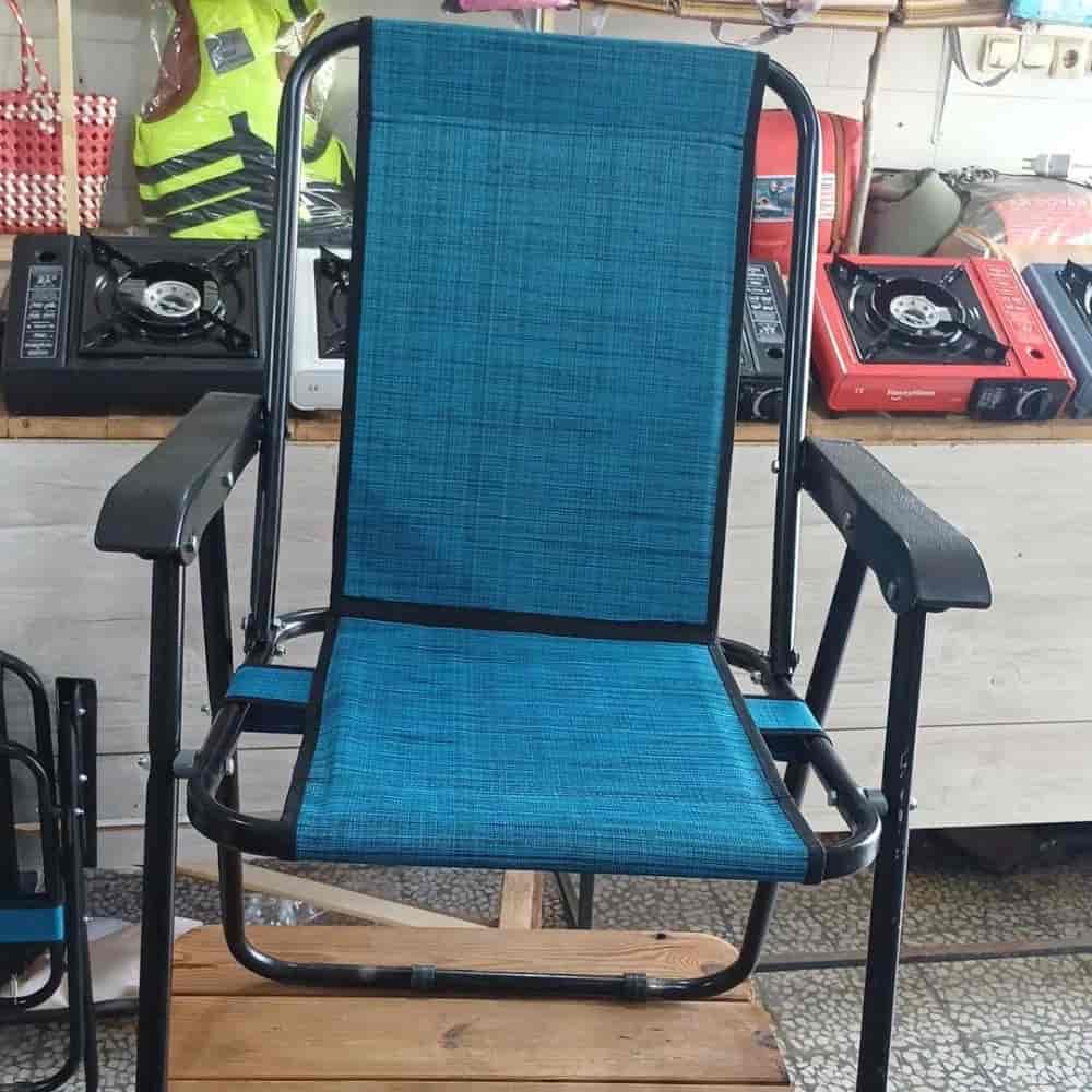 صندلی مسافرتی کف و پشت فوم ۱۰ فنره
