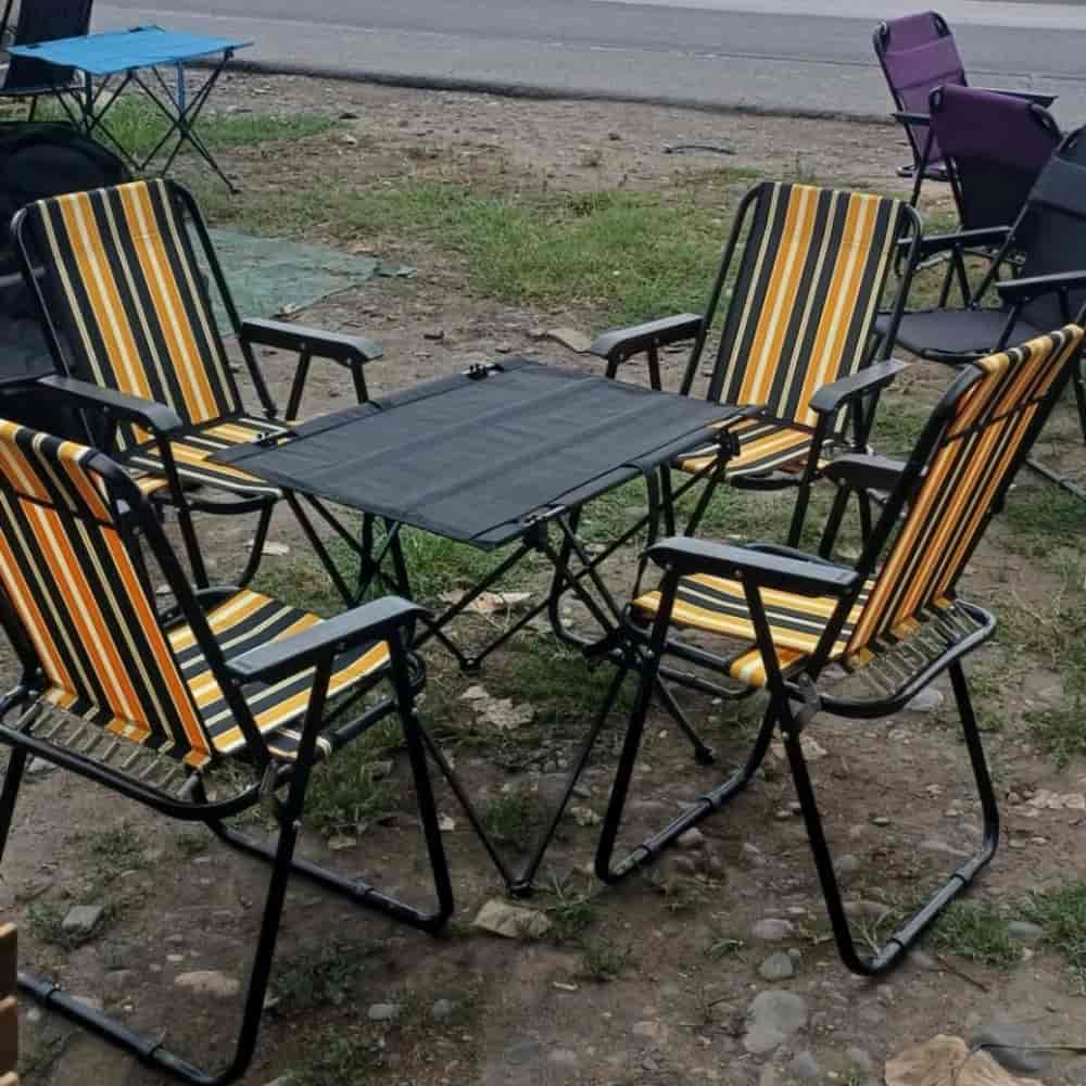 ست میز و صندلی مسافرتی چهار نفره